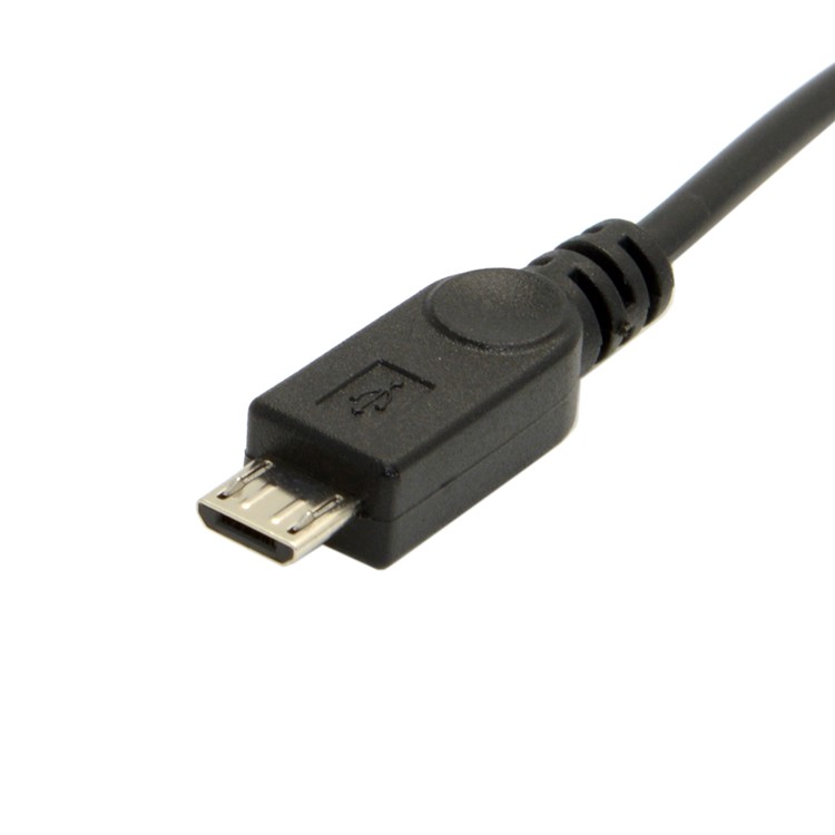 UC-004 Micro USB Female to Micro USB Male + Type-C Male Splitter Extension Charge Cable-9