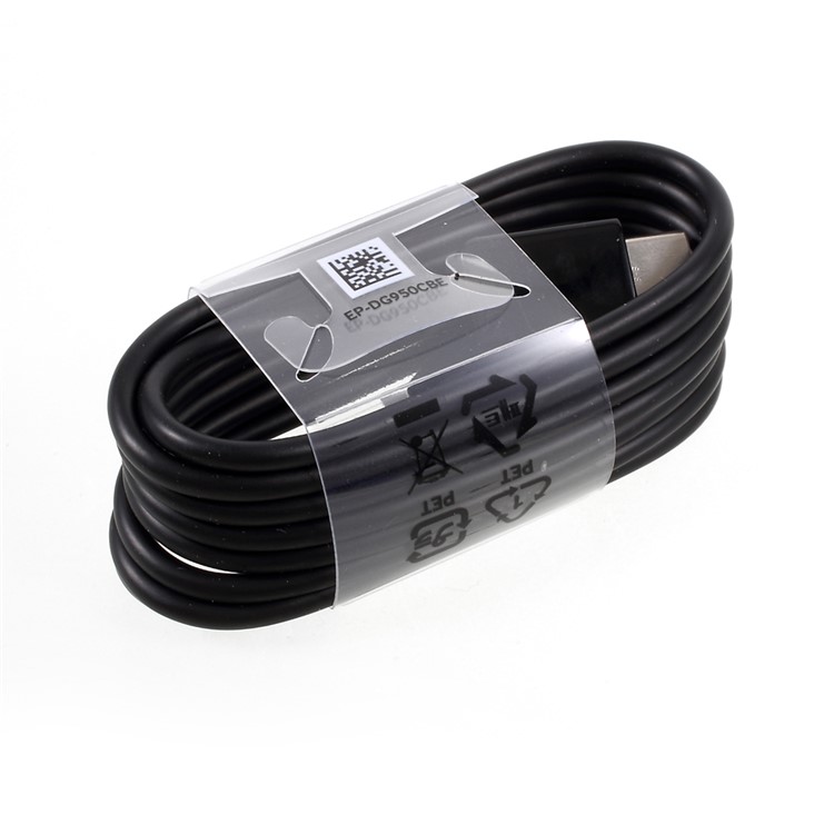 Tipo OEM 1.2M-C Cabo de dados de carga de carregamento USB para Samsung Galaxy S8 - negro-4