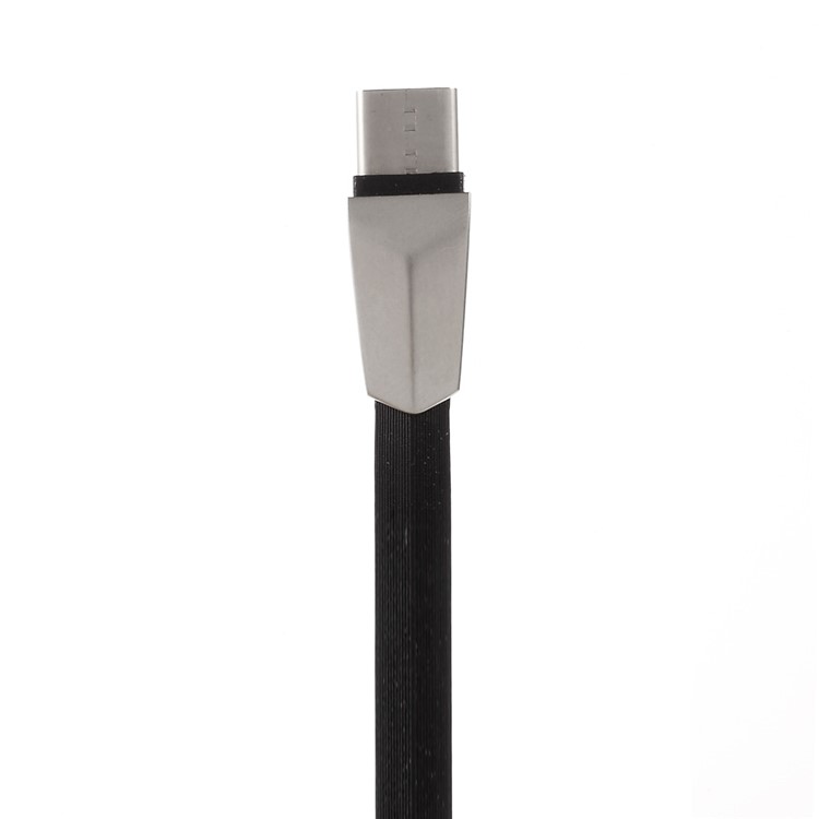 XO NB3 Rhombic Reversible USB Type-c Data Transfer Charging Cable 1m - Black-5