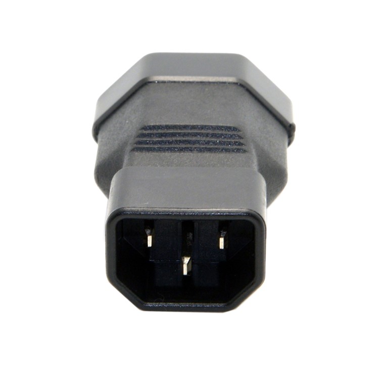 IEC320 C14 to Switzerland Swiss 3Pin Female Power Adapter Rated 10A 250V-5