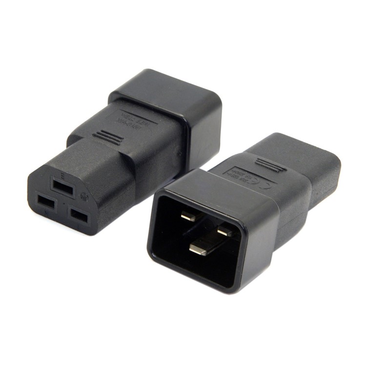 IEC320 C20 to C21 C19 Male to Female Extension PDU UPS Power Adapter Rated 10A 250V (PW-183)-1