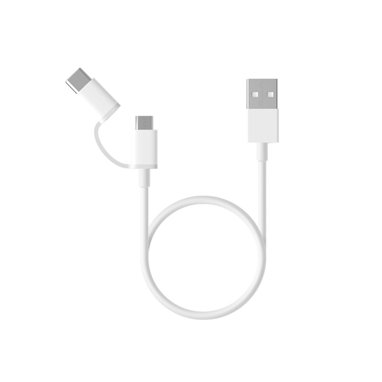ZMI 100CM 2-in-1 Type-C + Micro USB Charging Cable - White-5