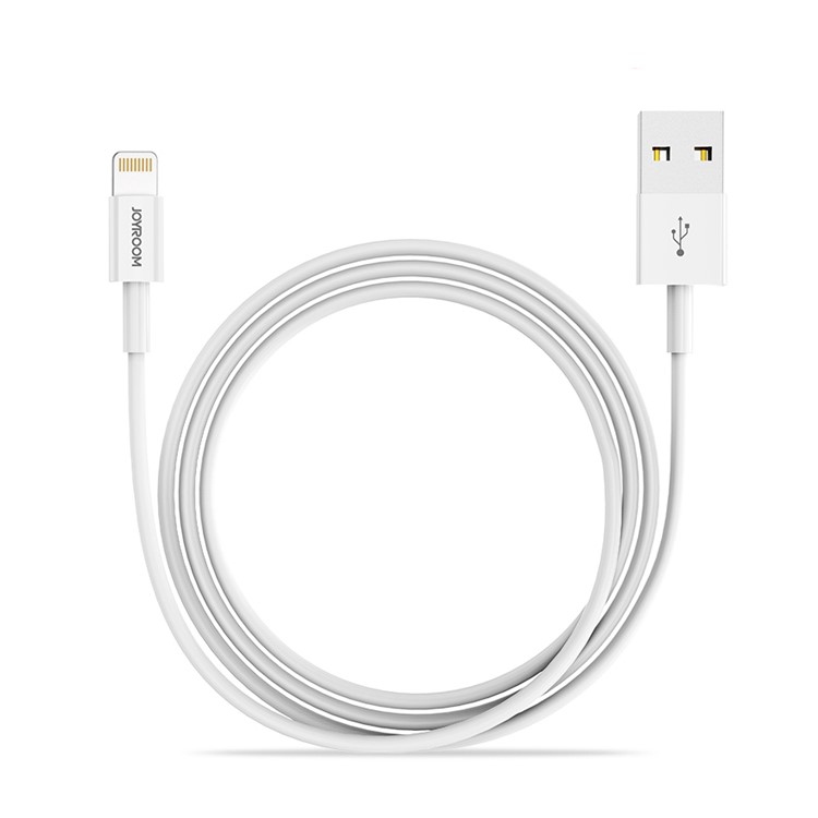 JOYROOM S-T505 MFI Certified Lightning 8pin Charging Data Sync Cable for iPhone iPad iPod (1.2m) - White-3