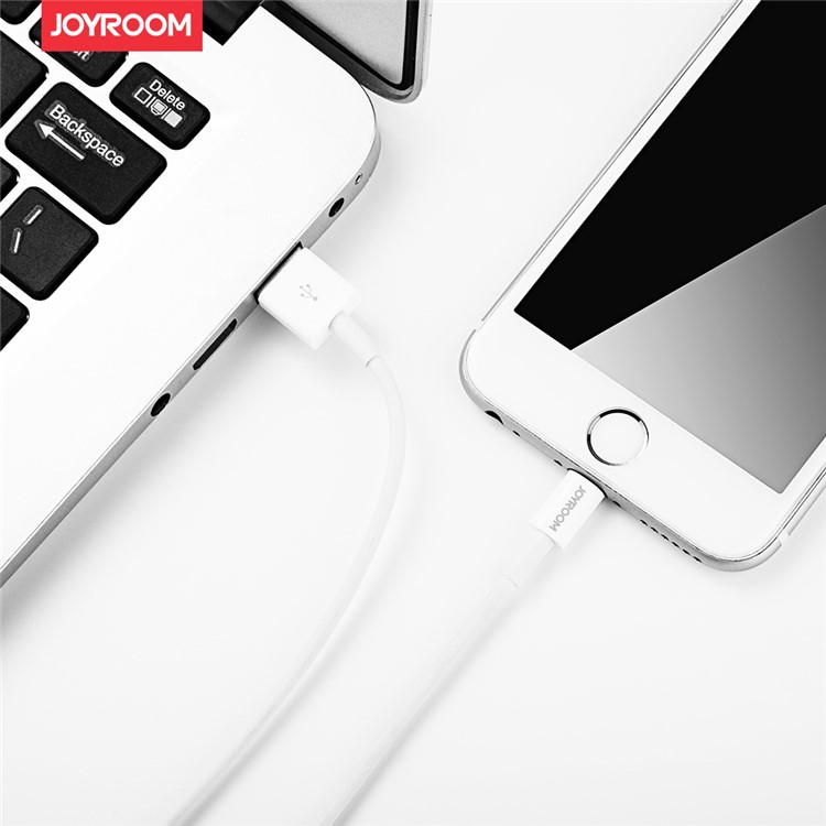 JOYROOM S-T505 MFI Certified Lightning 8pin Charging Data Sync Cable for iPhone iPad iPod (1.2m) - White-4