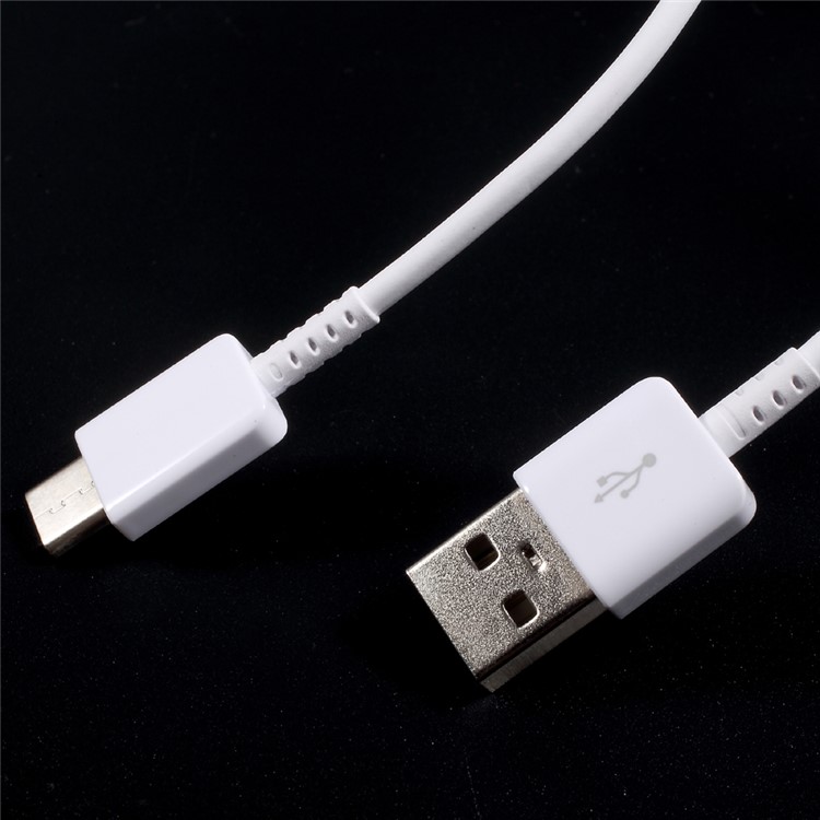 OEM 1.2M Type-C USB Data Charging Cable for Samsung HTC LG Huawei - White-3