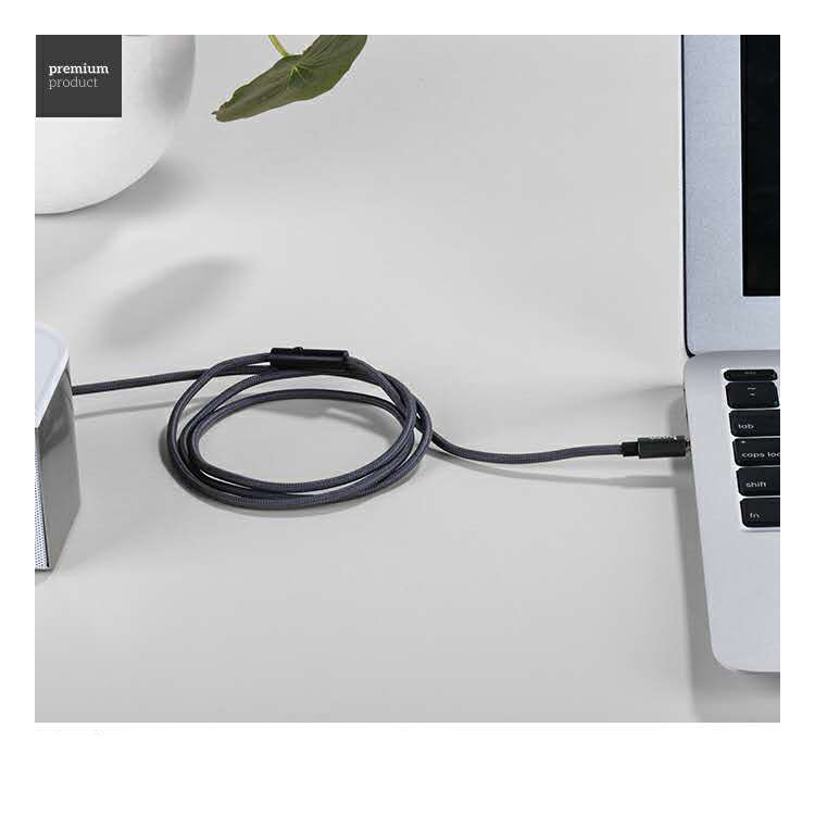 HOCO UPA04 1m 3.5mm macho para macho AUX cabo de áudio com microfone inteligente para celular Tablet MP3-5