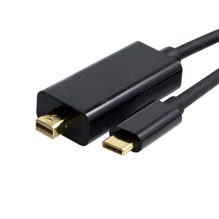 1.8M USB 3.1 Type-C to Mini DP DisplayPort Male Adapter Cable for Macbook & Laptop-4