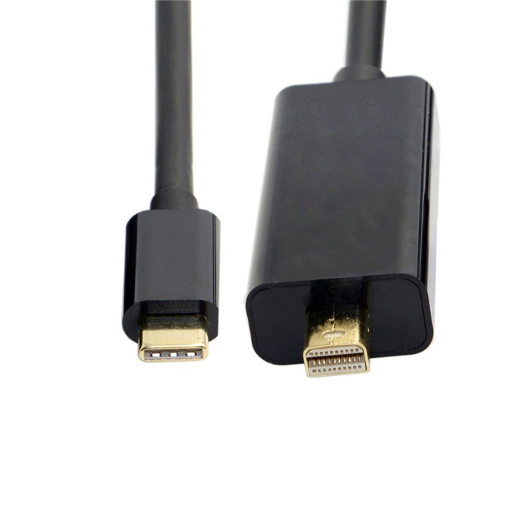 1.8M USB 3.1 Type-C to Mini DP DisplayPort Male Adapter Cable for Macbook & Laptop-5
