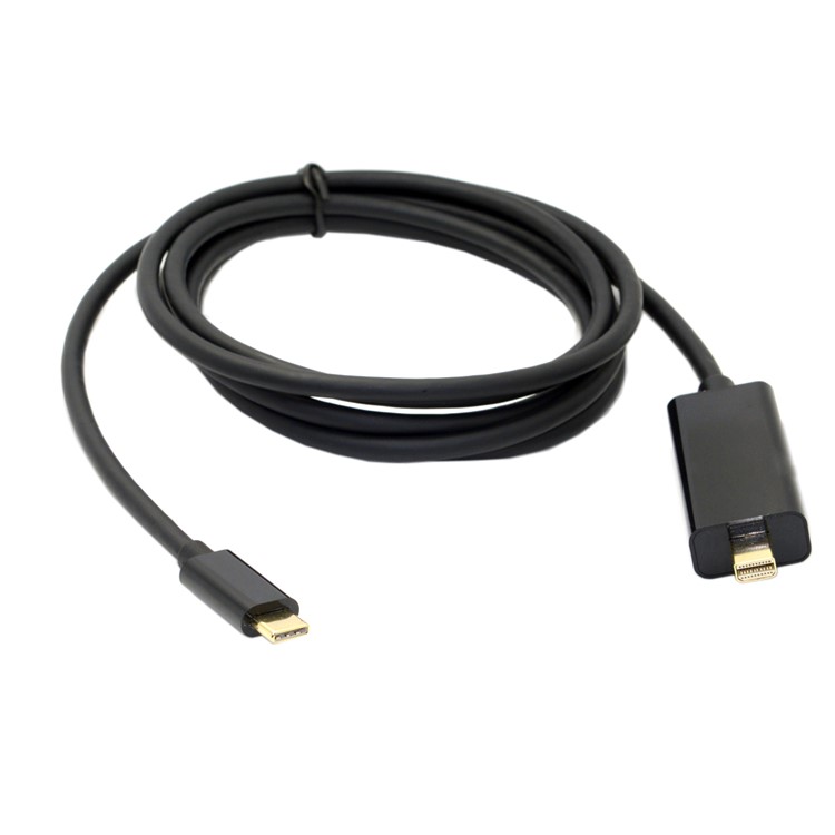 1.8M USB 3.1 Type-C to Mini DP DisplayPort Male Adapter Cable for Macbook & Laptop-7