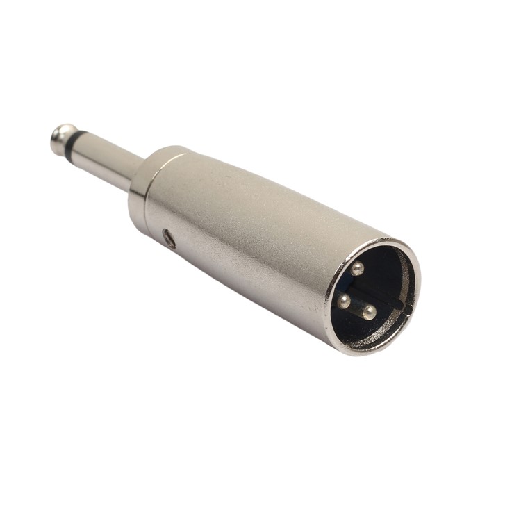 6.35 Single Channel Male to 3 Pin Male XLR Connector Audio Converter-6
