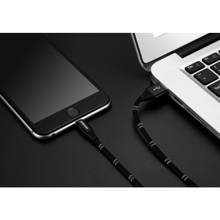 JOYROOM L316 Armour Series 1.2m Micro USB Port Data Sync USB Charging Cable - Black-2