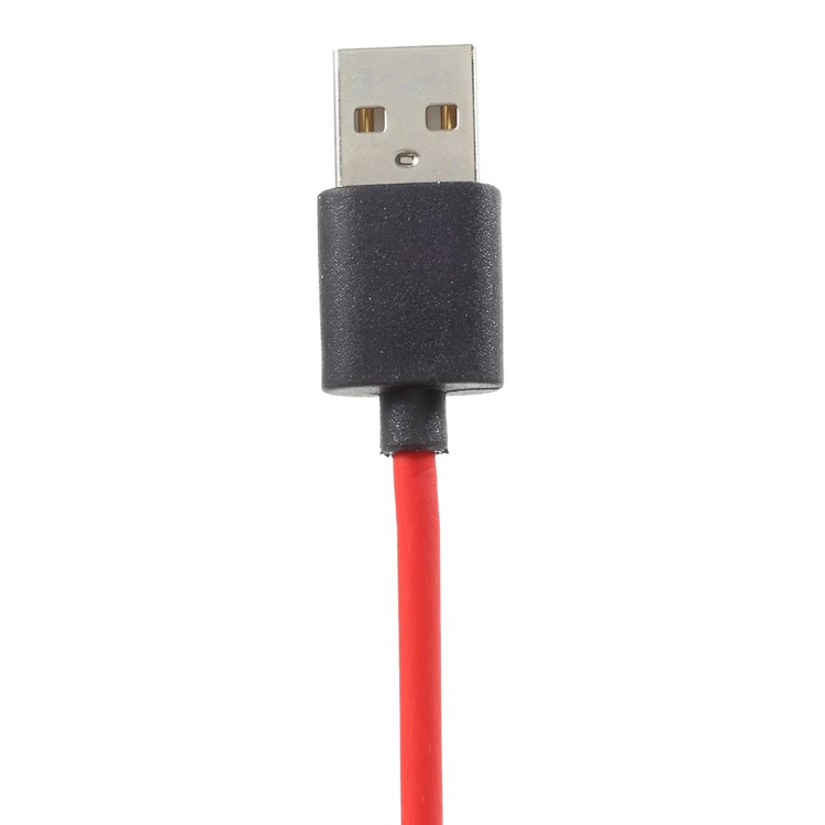 S-X07 1M 2.4A TPE Type-C USB Data Sync Charging Cable for Samsung S8 / OnePlus 5 Etc. - Red-2