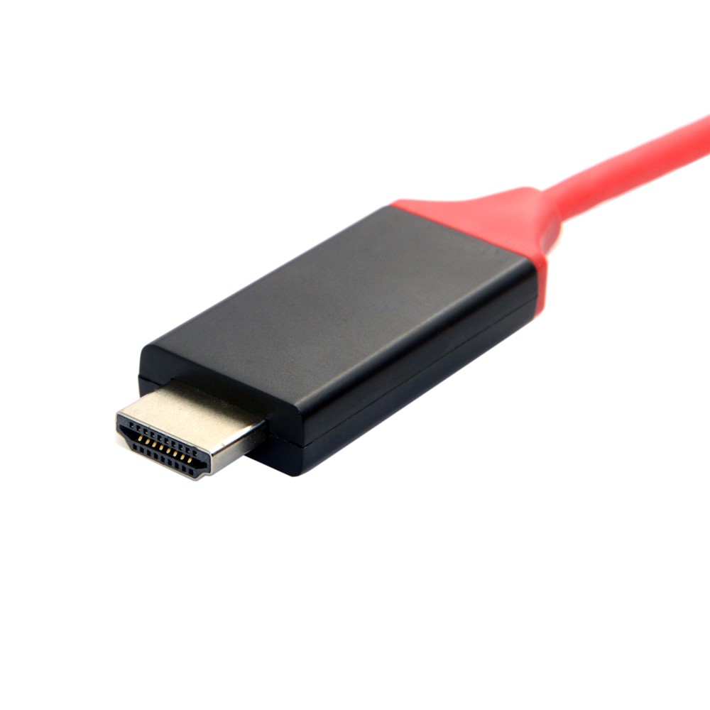 USB C Zu HDMI USB 3.1 Typ C Stecker Auf HDMI Stecker 4K High Speed ??Kabel Adapter Für 2017 Macbook Chromebook Pixel Samsung Galaxy S8-10