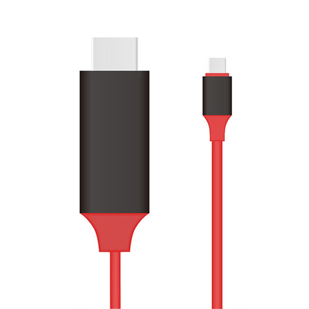 USB C Zu HDMI USB 3.1 Typ C Stecker Auf HDMI Stecker 4K High Speed ??Kabel Adapter Für 2017 Macbook Chromebook Pixel Samsung Galaxy S8-3