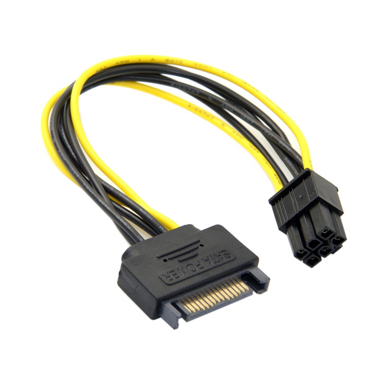 EP-107 PCI-E 1x to 16x Mining Dedicated Graphics Card Extender Riser Adapter with USB 3.0 & 6pin SATA Power Cable-8