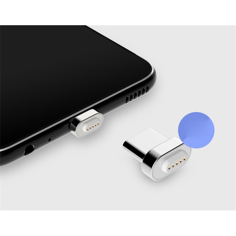 USAMS US-SJ143 U-Link Series Braided Type-C Magnetic Data Sync Charge Cable - Black-8