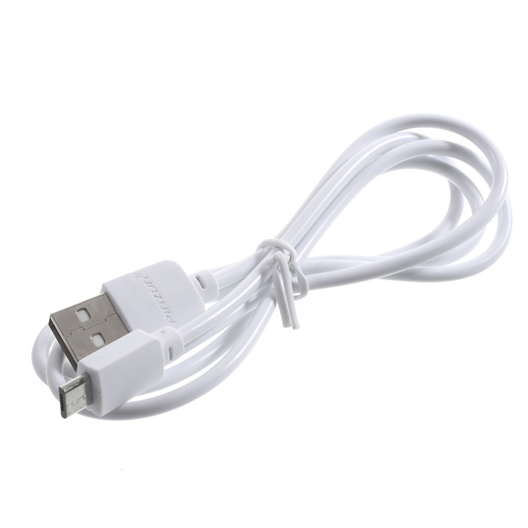 PINZUN 1M Micro USB Sync Data Charging Cable for Samsung Huawei - White-6