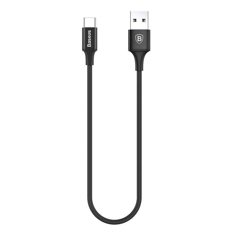 Baseus 2a type-c usb-синхронизация данных с нейлоновым кабелем