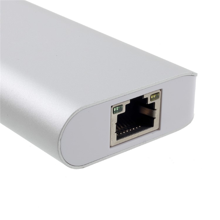 USB Type-C to HDMI, USB3.0 x 2, Card Reader, Type-C Power Delivery and Gigabit Ethernet Adapter-6