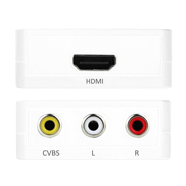 HDMI to VGA Converter Adapter - White-2