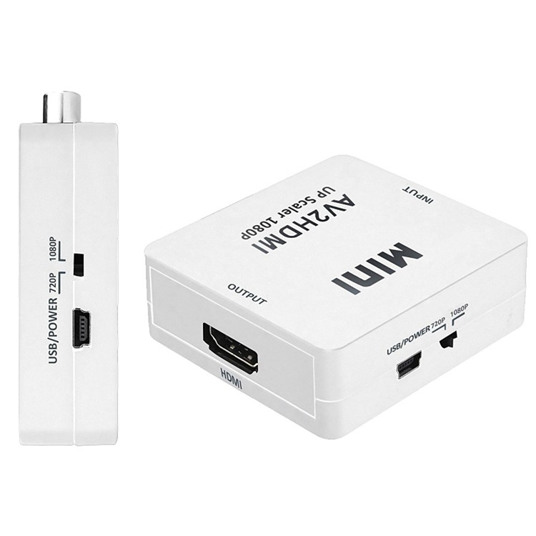 HDMI to VGA Converter Adapter - White-3