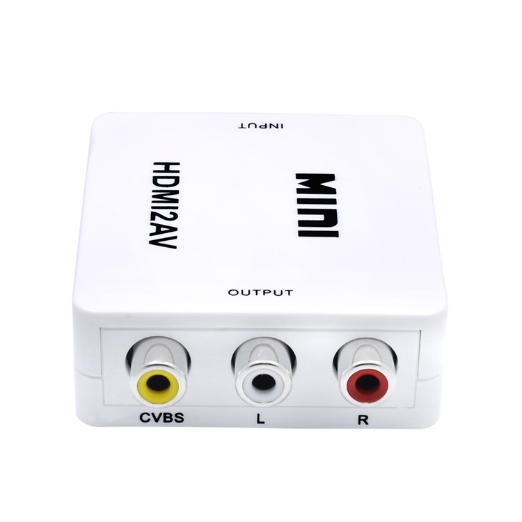 HDMI to VGA Converter Adapter - White-6
