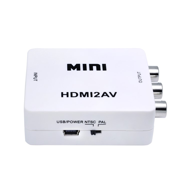 HDMI to VGA Converter Adapter - White-7