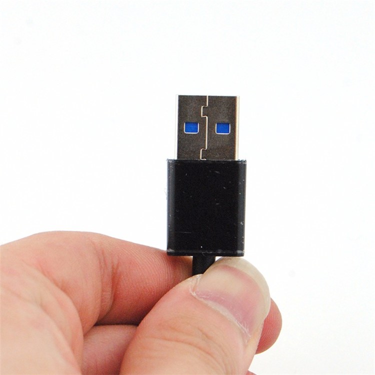 30PIN USB Data Sync Charging Cable Cord for Huawei MediaPad 10 FHD - Black-2