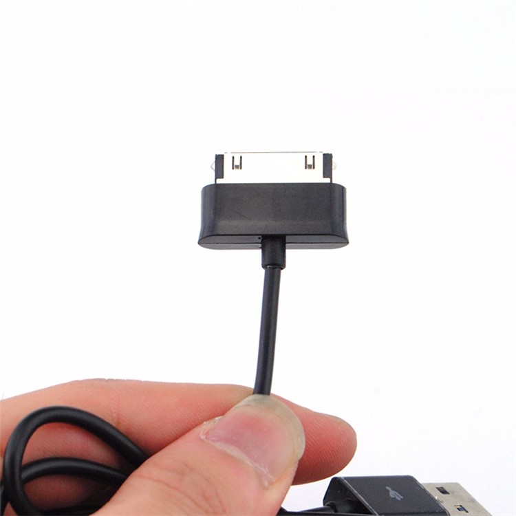 30PIN USB Data Sync Charging Cable Cord for Huawei MediaPad 10 FHD - Black-3