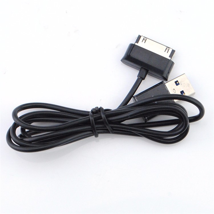 30PIN USB Data Sync Charging Cable Cord for Huawei MediaPad 10 FHD - Black-4
