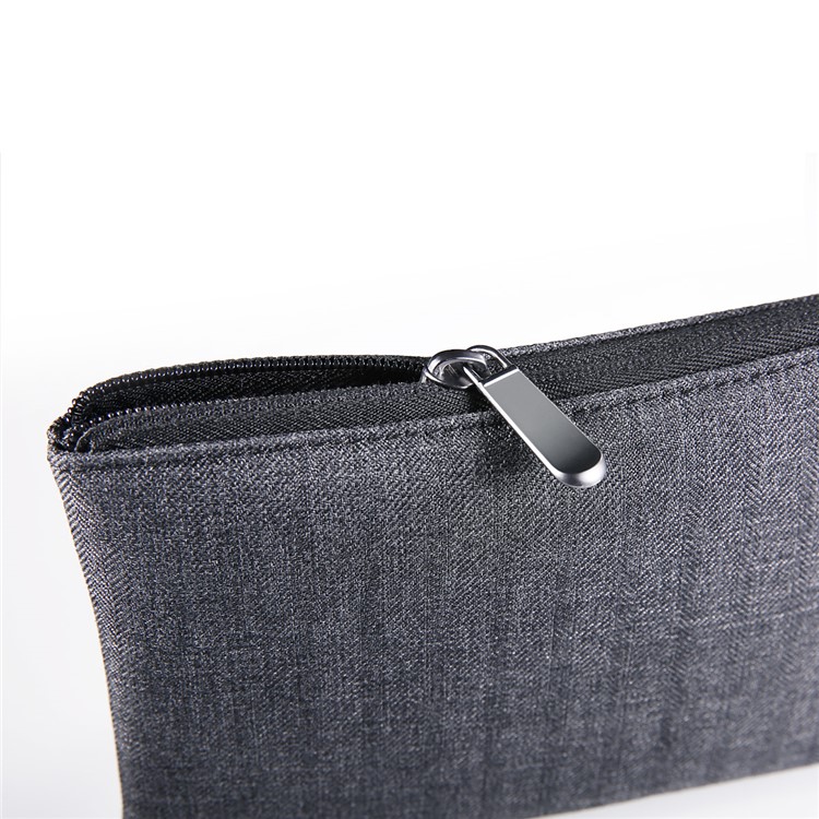BASEUS Bolsa De Almacenamiento De Tela Impermeable Simple Para Teléfono / Banco De La Energía / Disco Duro, Etc. - negro-4