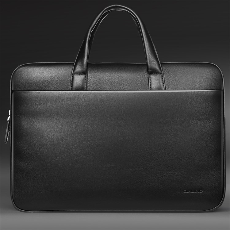 QIALINO Genuine Cowhide Leather Laptop Bag Carrying Case for Macbook Pro 13.3 Inch-8