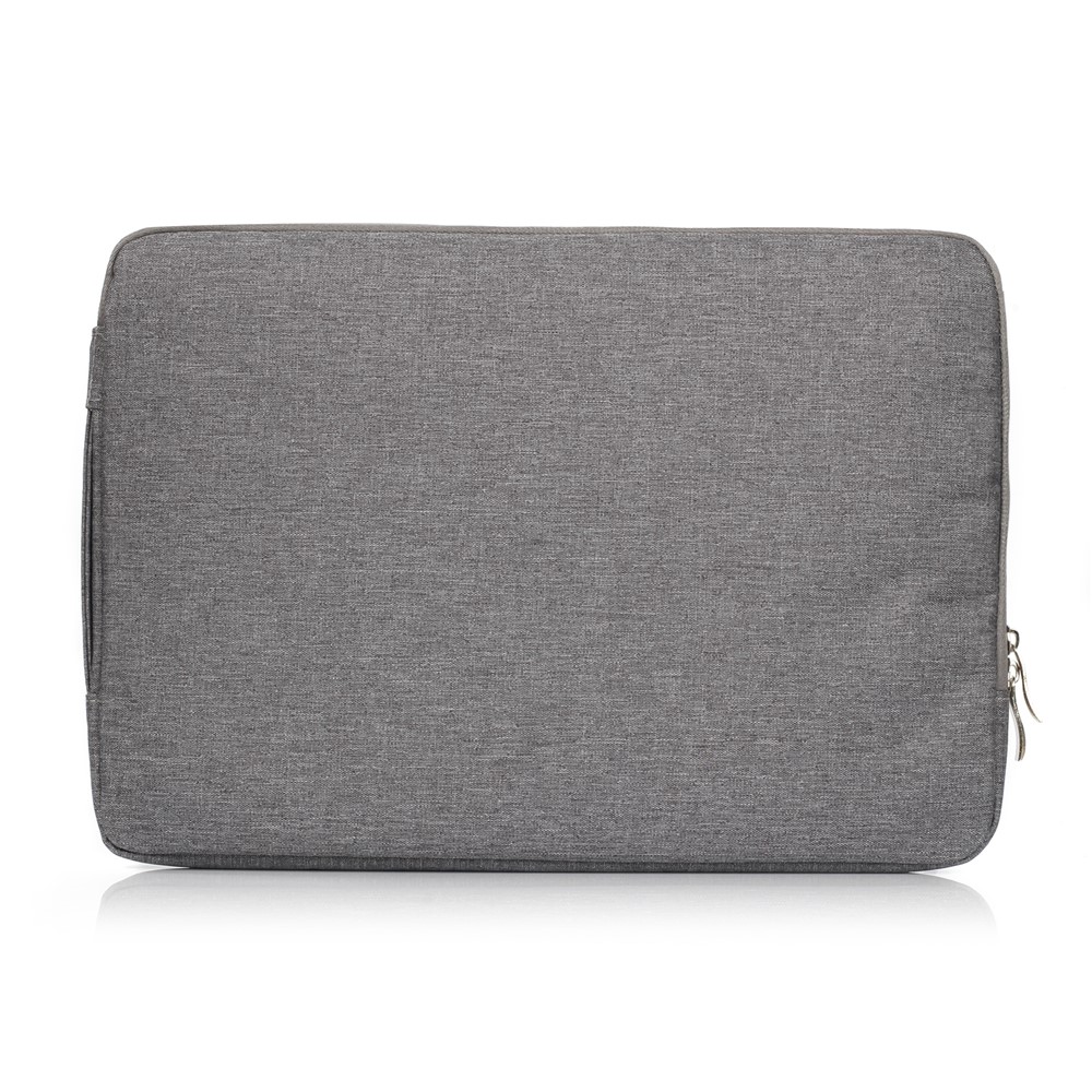 Jeans Stoff Modische 13,3-Zoll-Notebook-Tasche Tasche Mit Griff - Grau-2