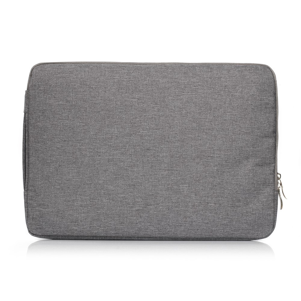 Jeans Cloth Fashionable 13.3-inch Notebook Bag Pouch Cover with Handle - Grey-2