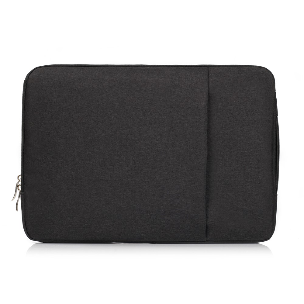 Jeans Cloth 13.3-inch Notebook Bag Case with Handle - Black-3