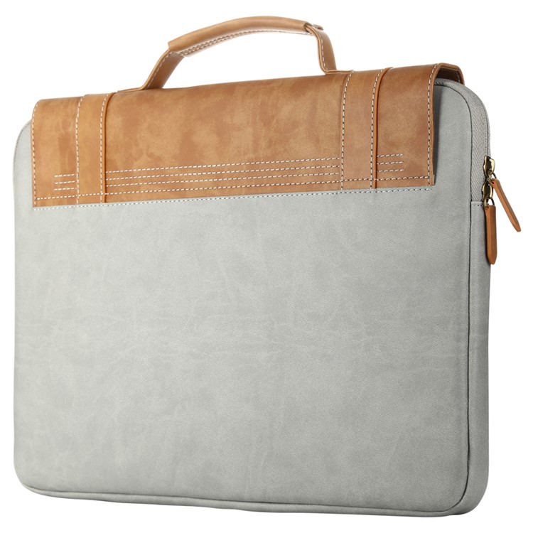 BASEUS British Series Laptop Handbag for iPad Pro 12.9/Macbook Air 13.3 etc - Brown-4