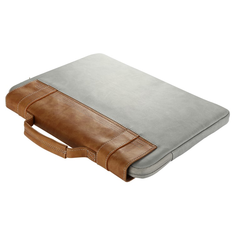 BASEUS British Series Laptop Handbag for iPad Pro 12.9/Macbook Air 13.3 etc - Brown-6