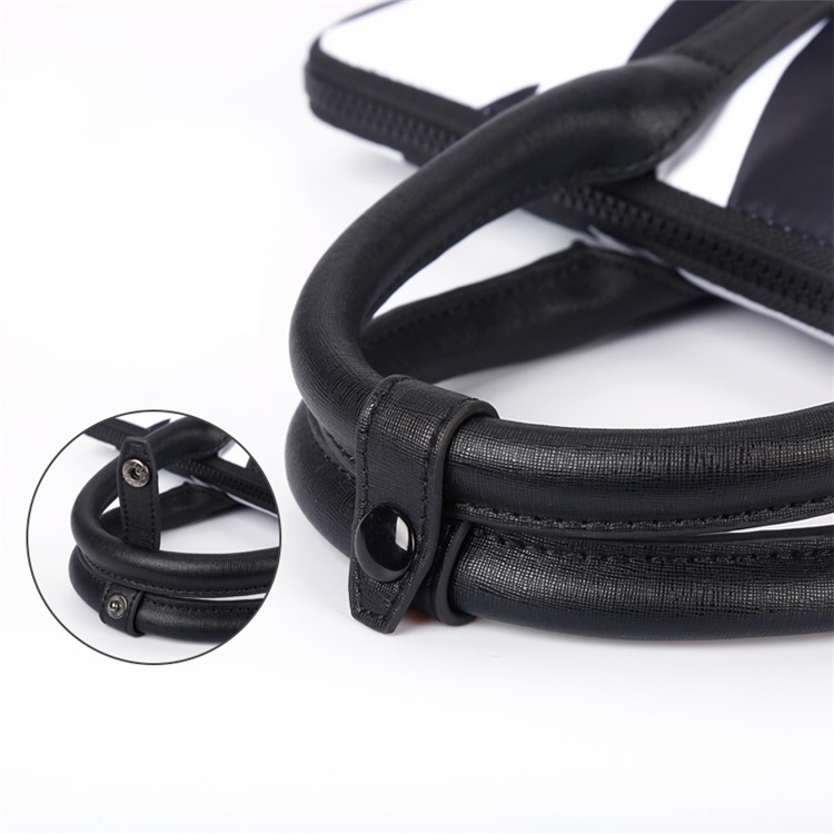 CARTINOE 13.3-Zoll-spritzwassergeschützte Polyester-Laptop-Tasche Handtasche, Größe: 360 X 265 X 30 Mm - Schwarz-9