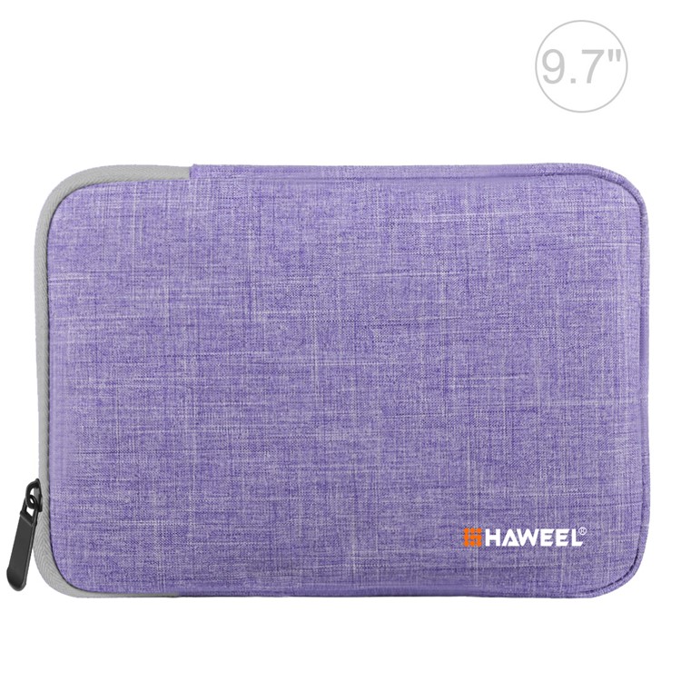 HAWEEL Spritzwassergeschützte, Stoßfeste Oxford-Schutztasche Für 9,7-Zoll-Tablet / Laptop - Lila-1