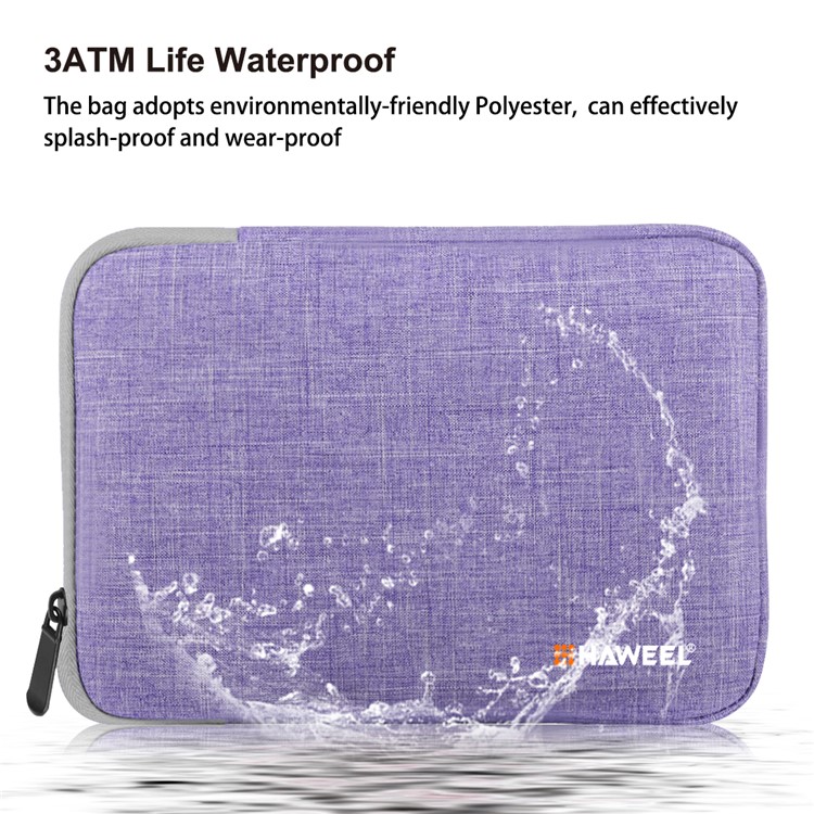 HAWEEL Spritzwassergeschützte, Stoßfeste Oxford-Schutztasche Für 9,7-Zoll-Tablet / Laptop - Lila-6