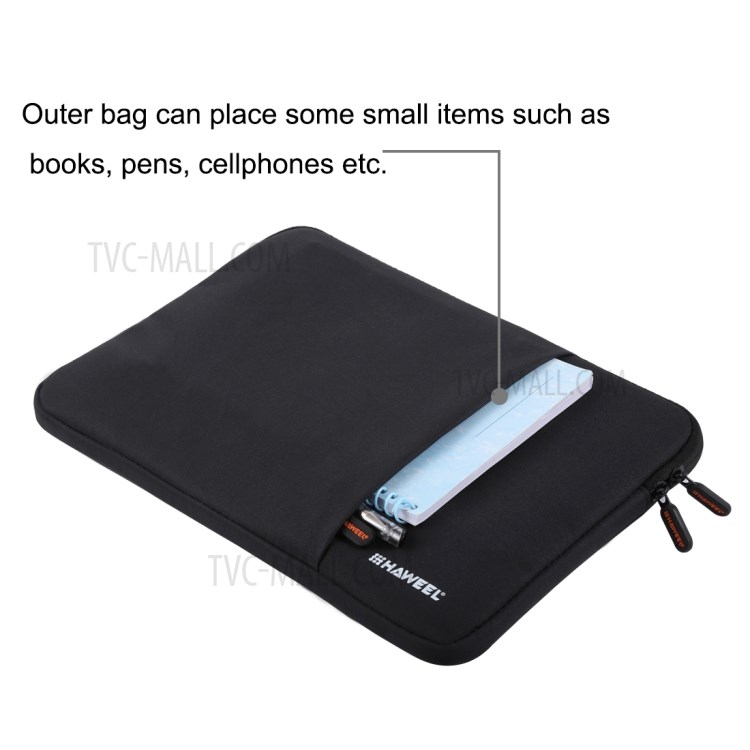 Housse De Protection HAWEEL Anti-éclaboussures Pour Ordinateurs Portables / Tablettes De 13 Pouces - Noir-11
