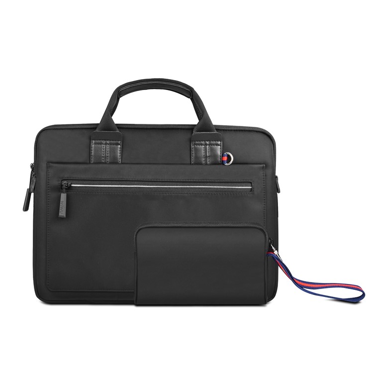 WIWU Athena Portable Laptop Hand Bag + Small Mouse Storing Bag for 15.4-inch Laptop - Black-1