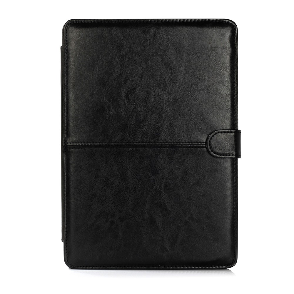 Crazy Horse Leather Case for MacBook Air 13.3" Retina Display A2179 (2020)/ 13.3 inch A1932 (2018) / Air 13.3" Retina Display (2018) - Black-2