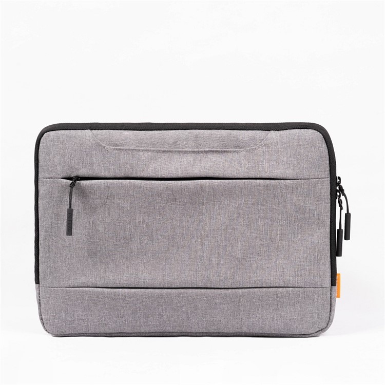 POFOKO Businesses Style Laptop Bag with Concealable Handle for 15.6 inch Laptop, Size: 385 x 263 x 27mm - Grey-4