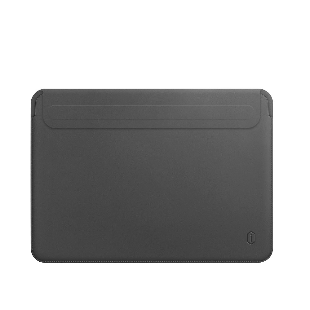 WIWU Skinpro 2. Generation Ultradünne Laptoptasche Aus PU-Leder Für Das MacBook Pro 13,3 Zoll - Grau-1