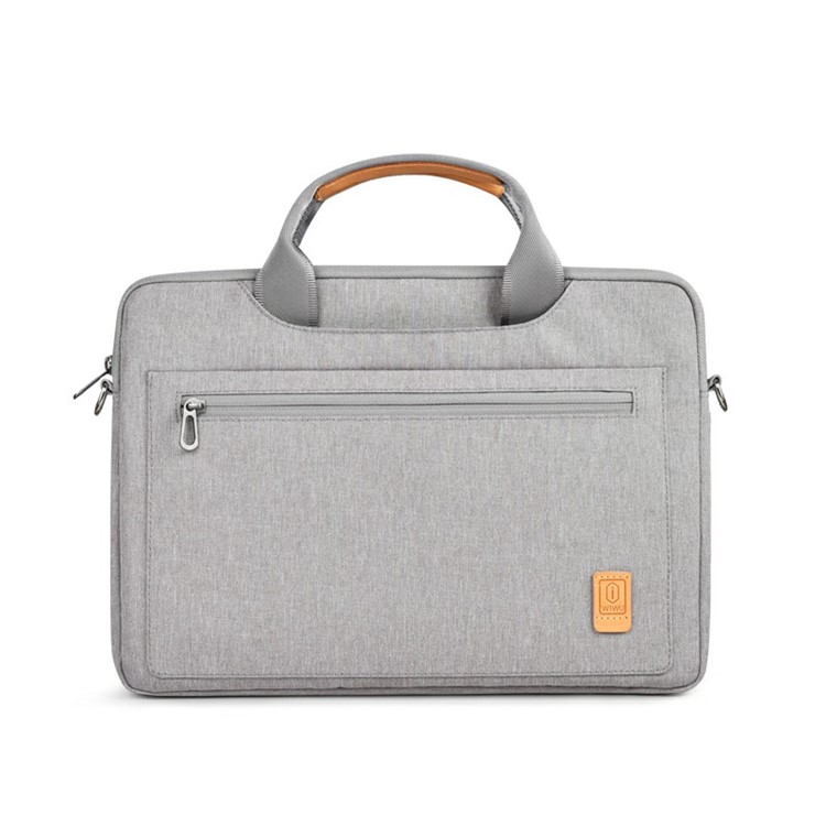 WiWU Pioneer Style Waterproof Handbag Shockproof Carrying Bag for 14-inch Notebooks Laptops Macbook - Grey