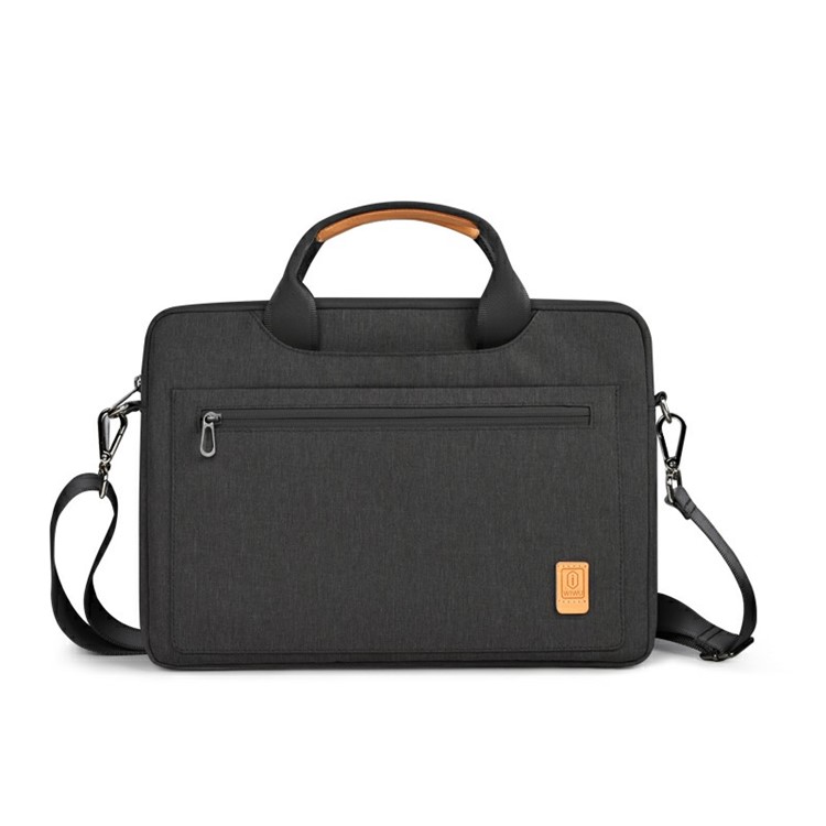 WiWU Pioneer Style Waterproof Anti-dropping Carrying Bag for 15.4-inch Notebooks Laptops Macbook - Black