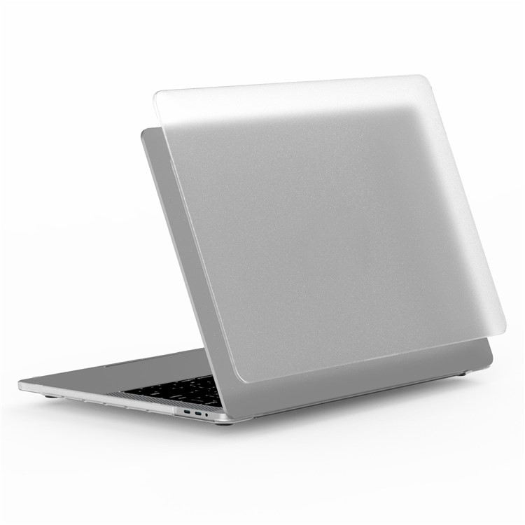 Wiwu Ishleld Transparent Matt Laptop-PC-Gehäuse Für MacBook-Luft 13,3 Zoll (2018) / Luft 13,3 Zoll Mit Retina-Display (2018) - Transparent-1