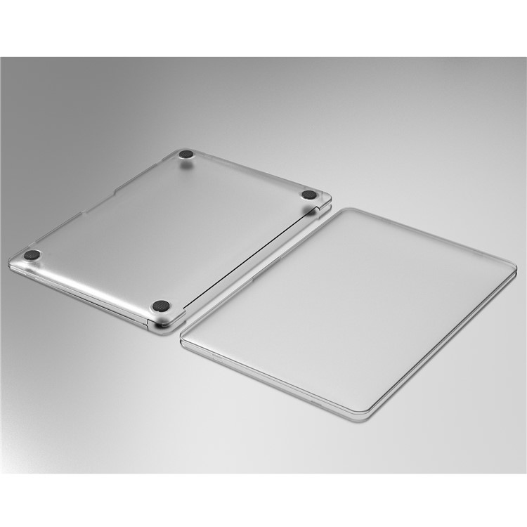 Wiwu Ishleld Transparent Matt Laptop-PC-Gehäuse Für MacBook-Luft 13,3 Zoll (2018) / Luft 13,3 Zoll Mit Retina-Display (2018) - Transparent-6