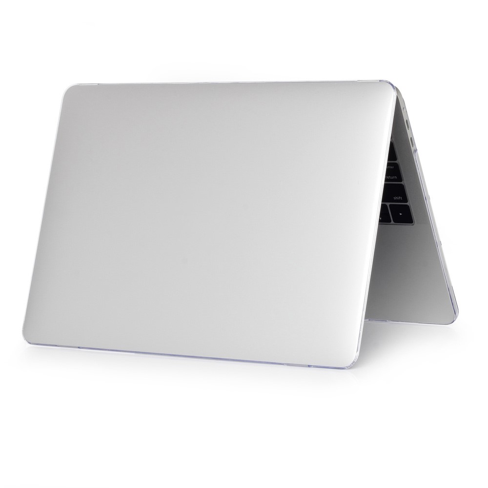 Matte Plastic Front and Back Protective Case for MacBook Pro 16 inch - Transparent-1